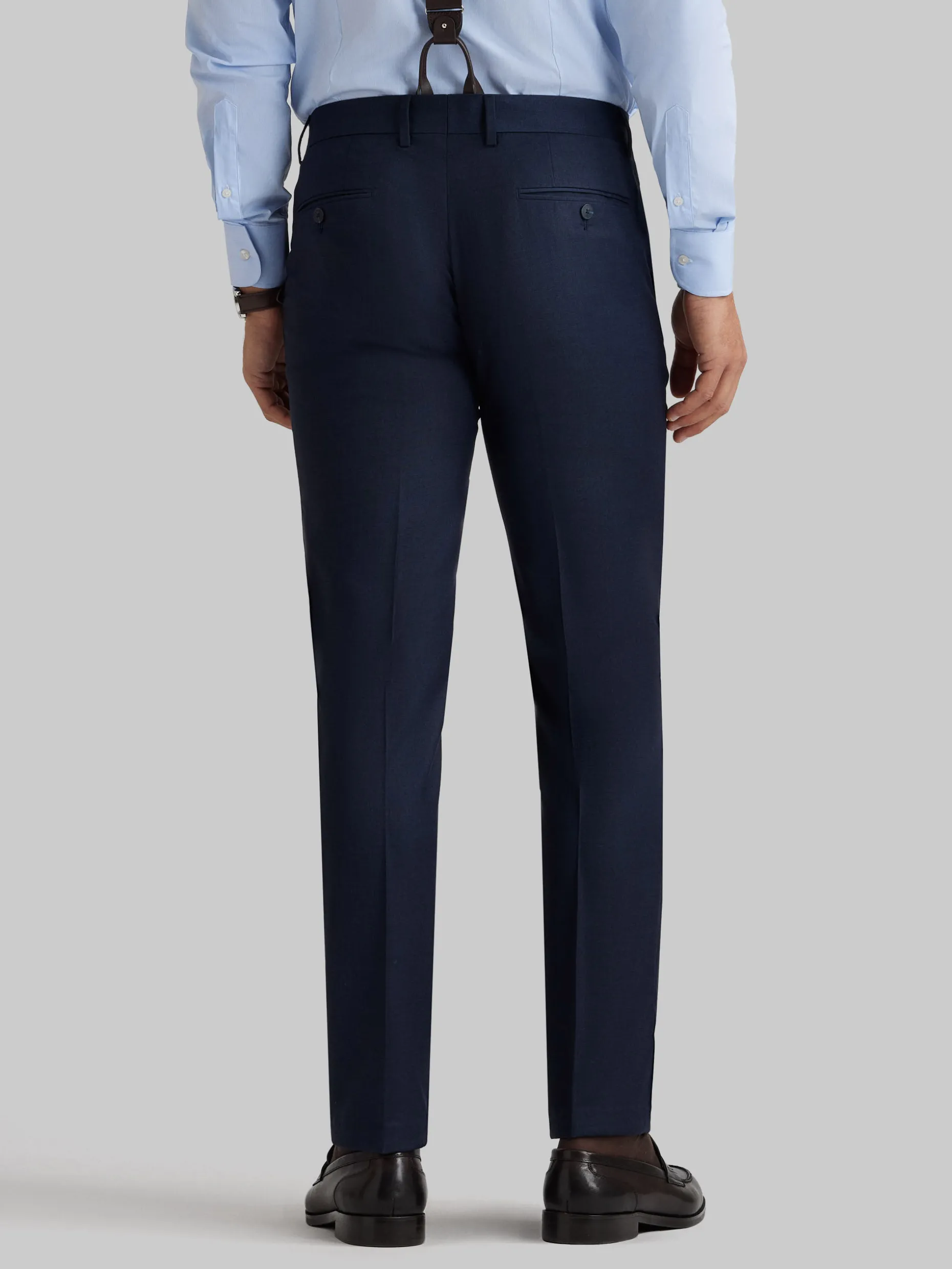 PANTALON FIL A FIL AZUL MARINO