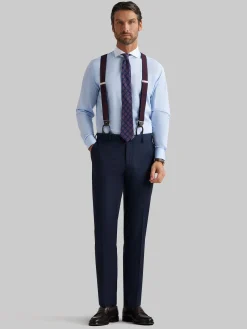 PANTALON FIL A FIL AZUL MARINO