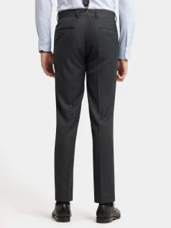 PANTALON FIL A FIL CRUZADO GRIS