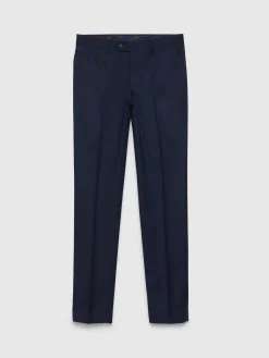 PANTALON FIL A FIL CRUZADO AZUL MARINO