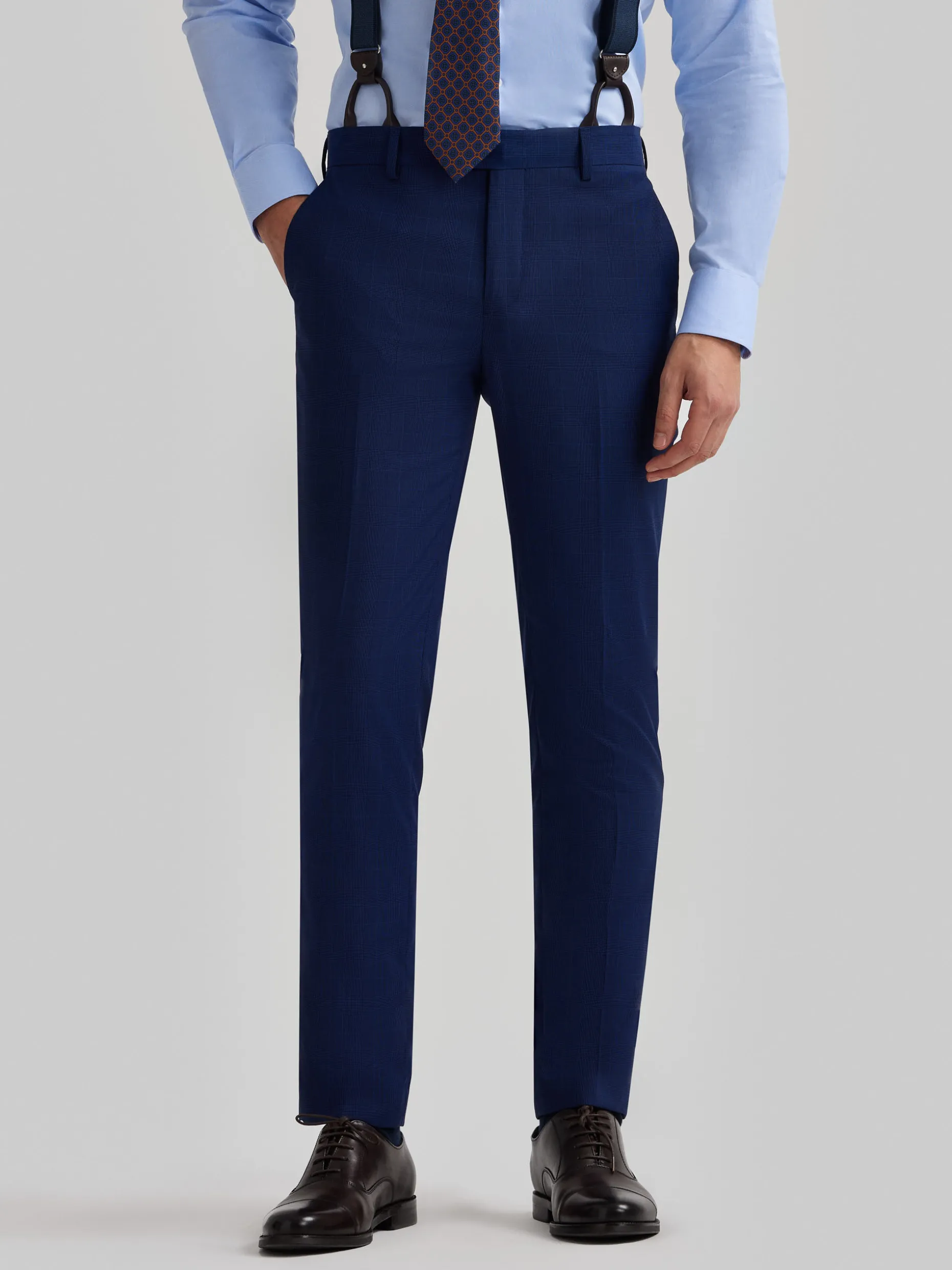 PANTALON GALES SLIM AZUL