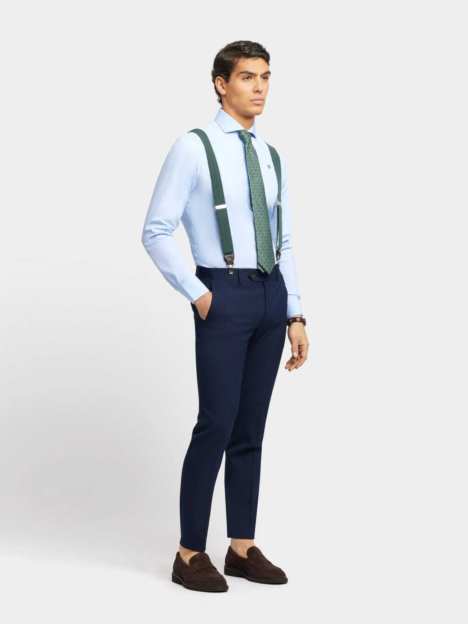 PANTALON MICRO BIRD AZUL MARINO