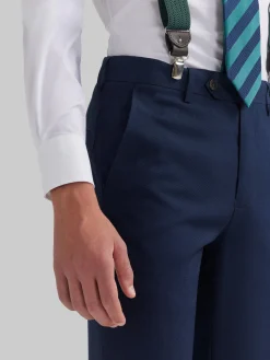 PANTALON MICRO CADETE AZUL MARINO