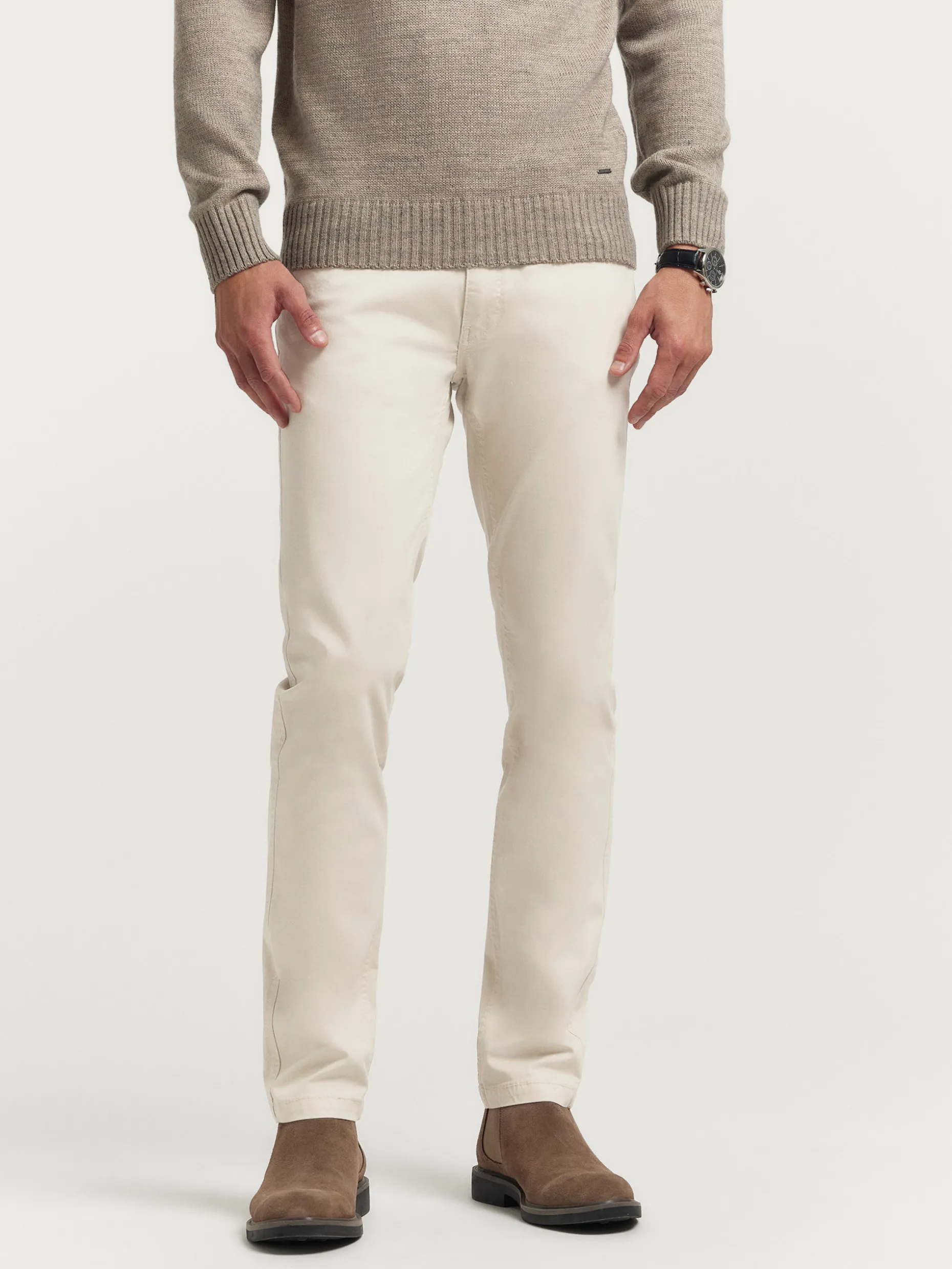 PANTALON MICRO 5PKT BEIGE