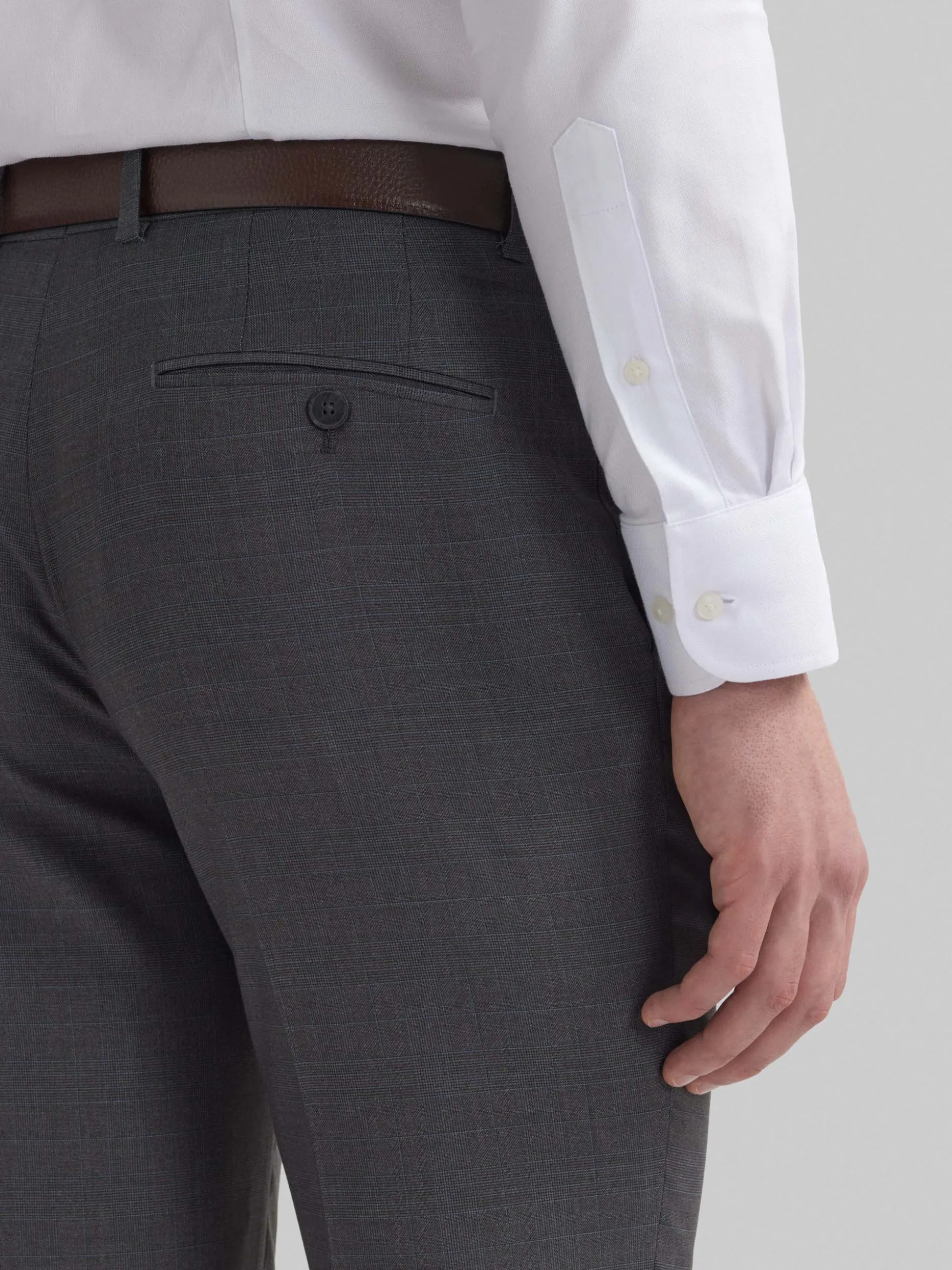 PANTALON MILANO GALES GRIS