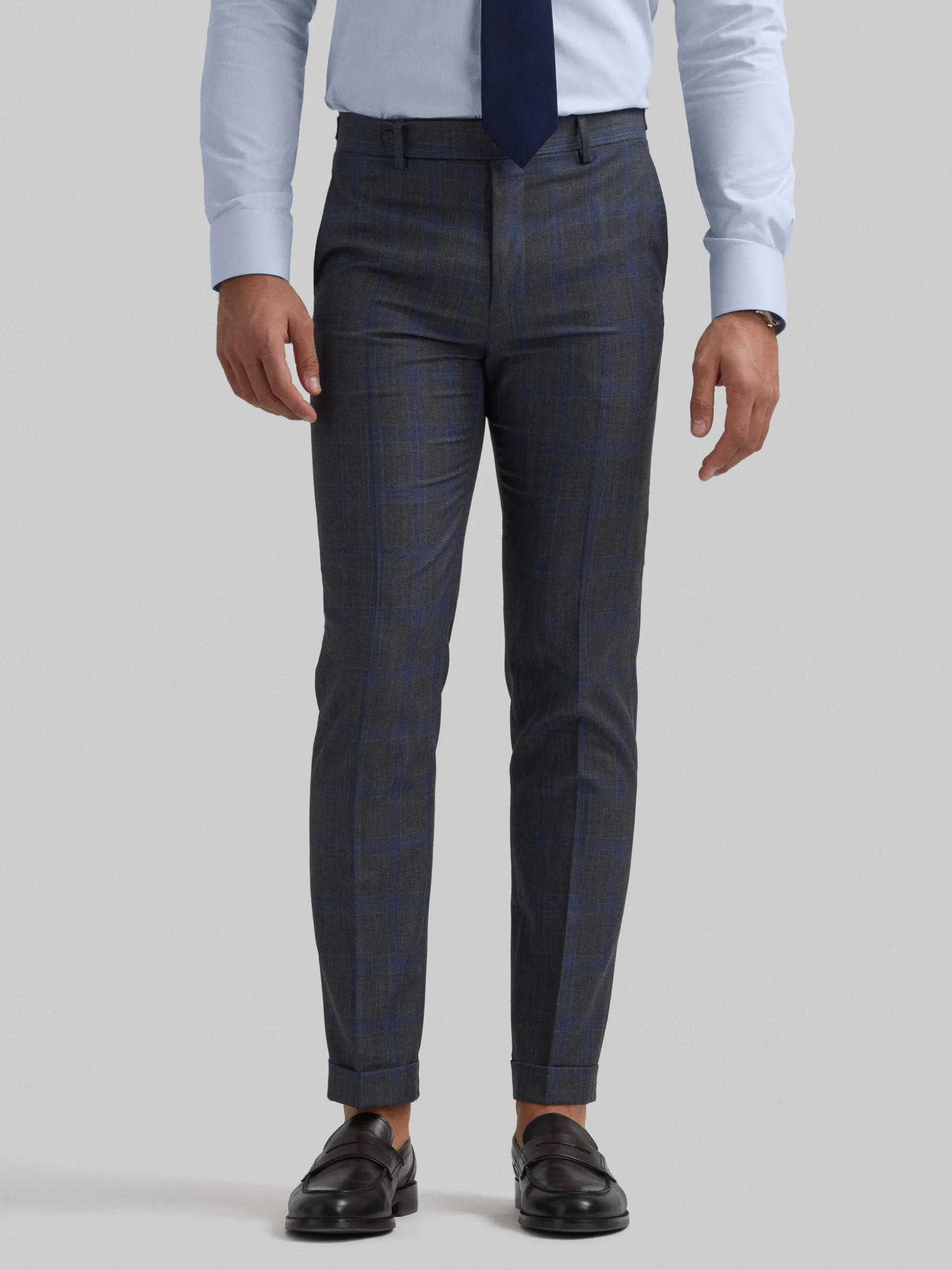 PANTALON NAPOLI GALES GRIS