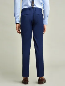 PANTALON PLAIN SLIM AZUL