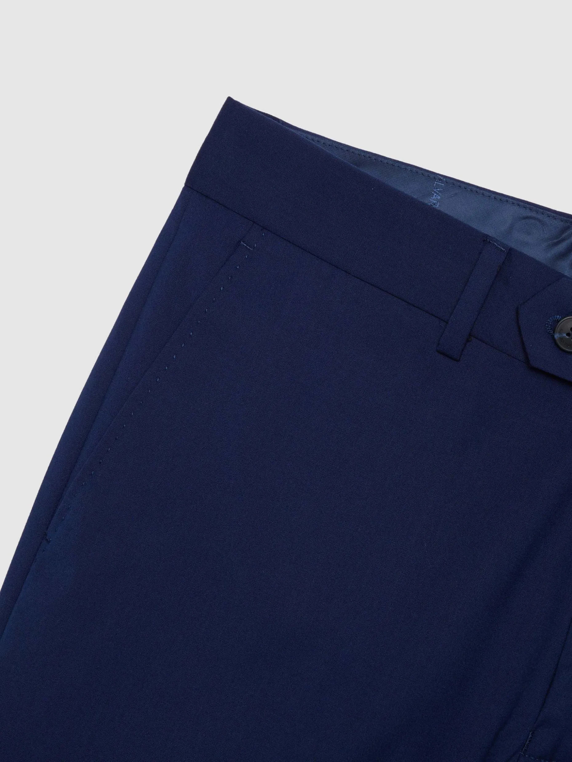 PANTALON PLAIN SLIM AZUL