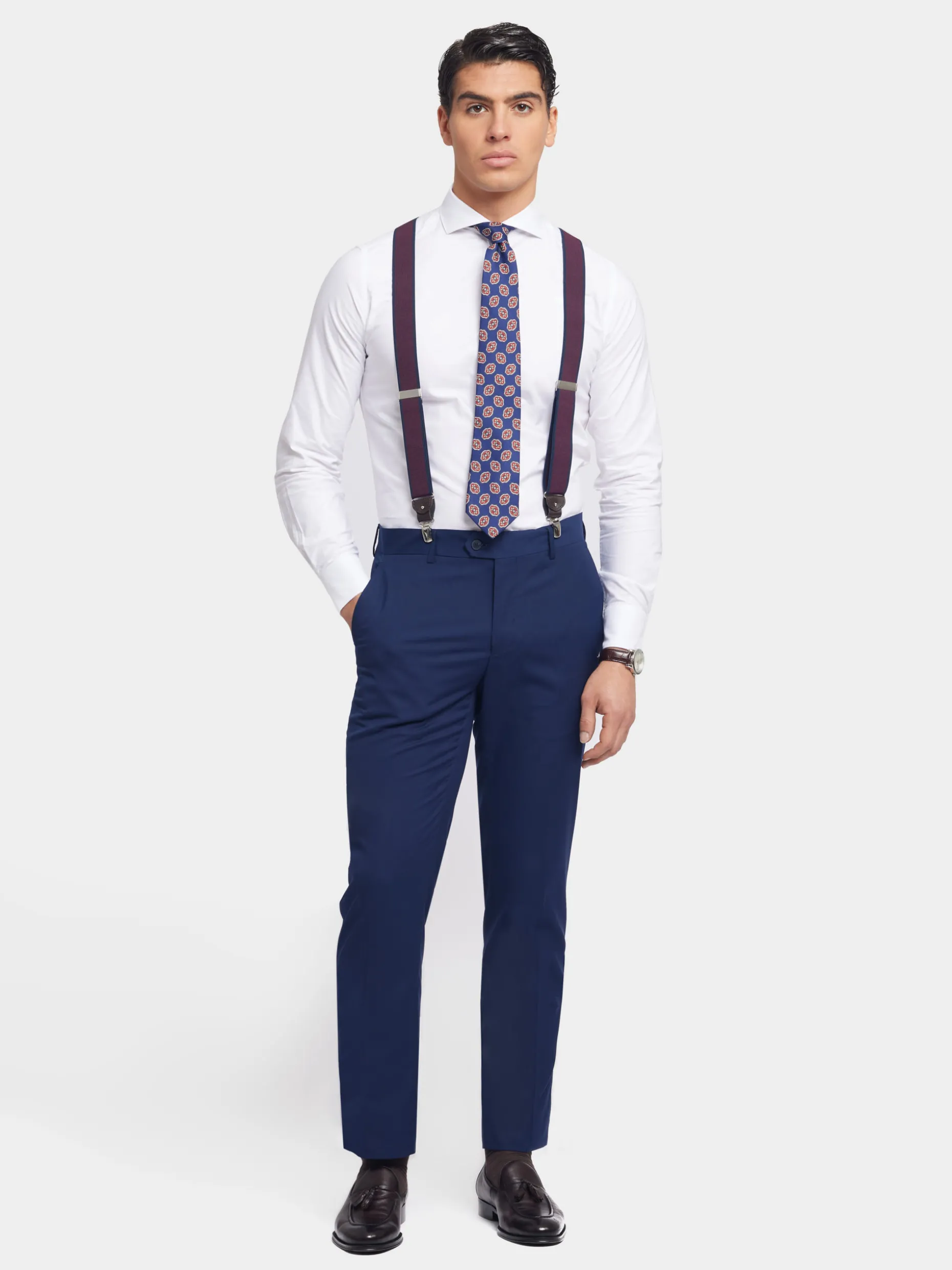 PANTALON TWILL AZUL