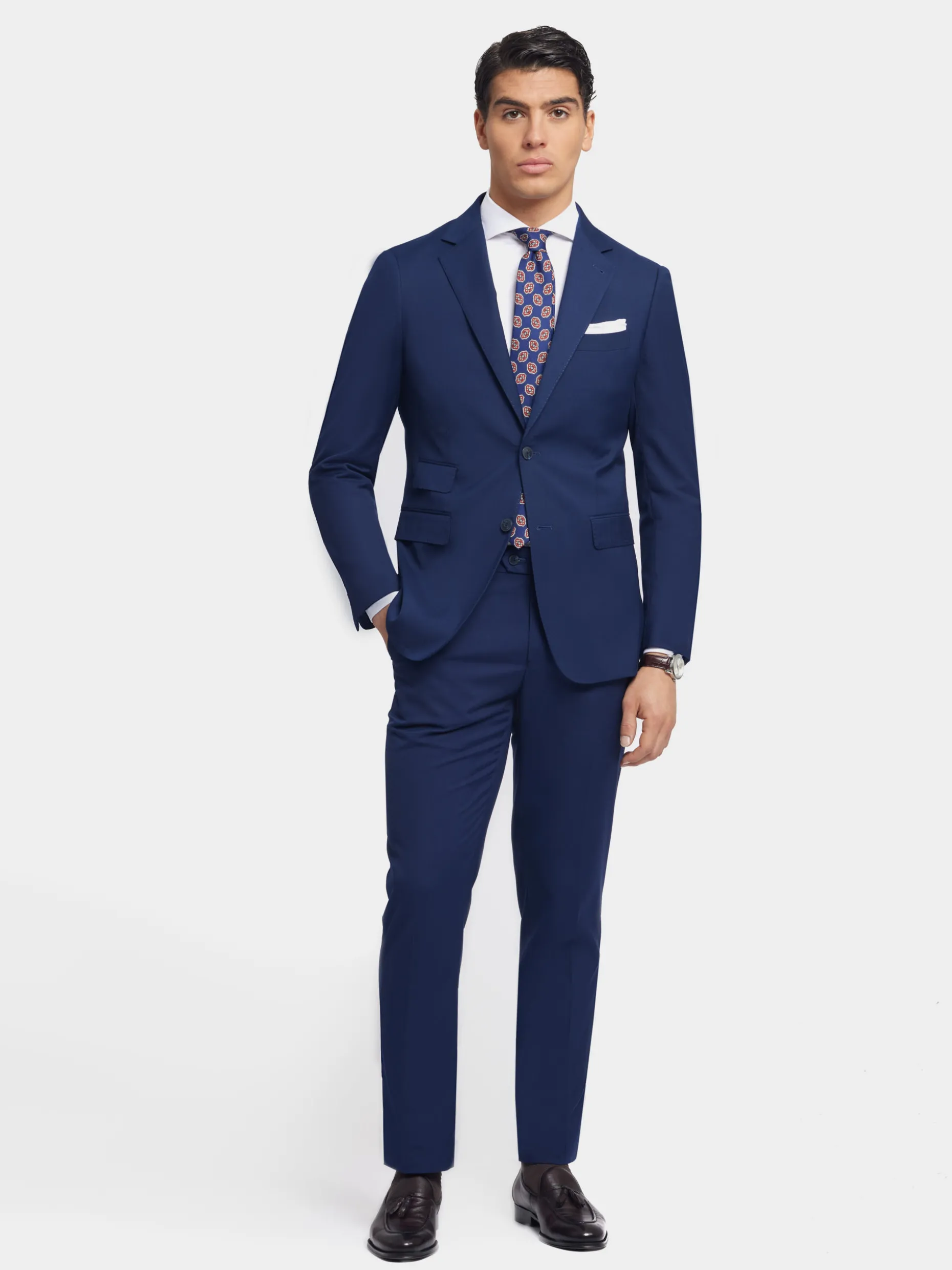 PANTALON TWILL AZUL