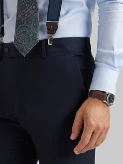 PANTALON TWILL AZUL MARINO