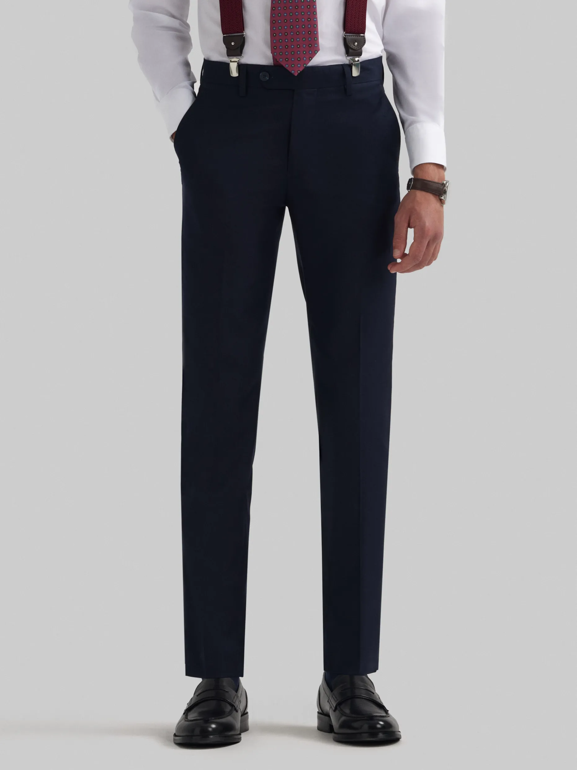PANTALON TWILL CADETE AZUL MARINO