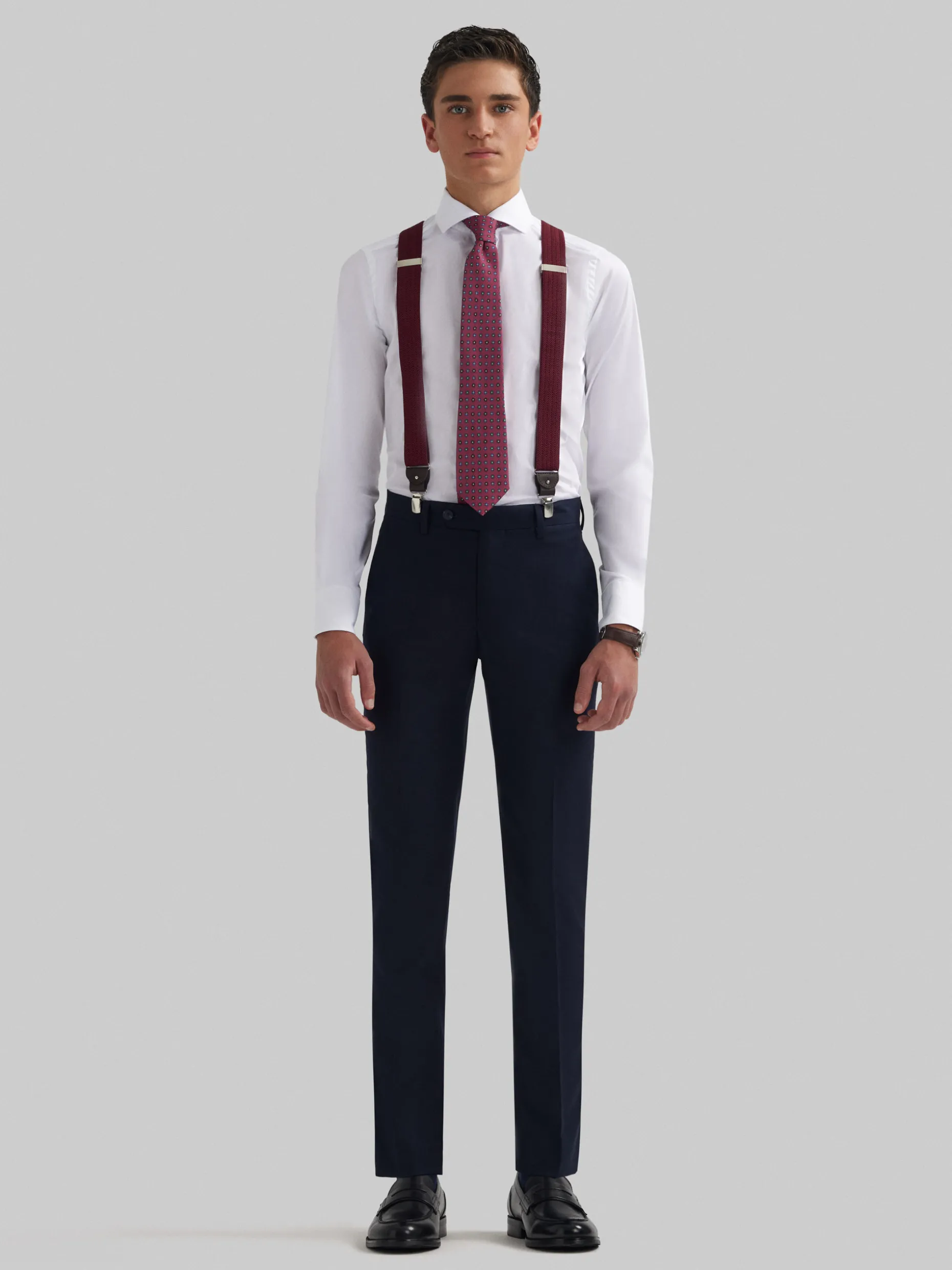 PANTALON TWILL CADETE AZUL MARINO
