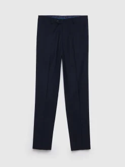PANTALON TWILL CRUZADO AZUL MARINO