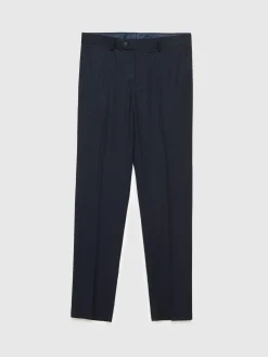 PANTALON TWILL CRUZADO AZUL MARINO