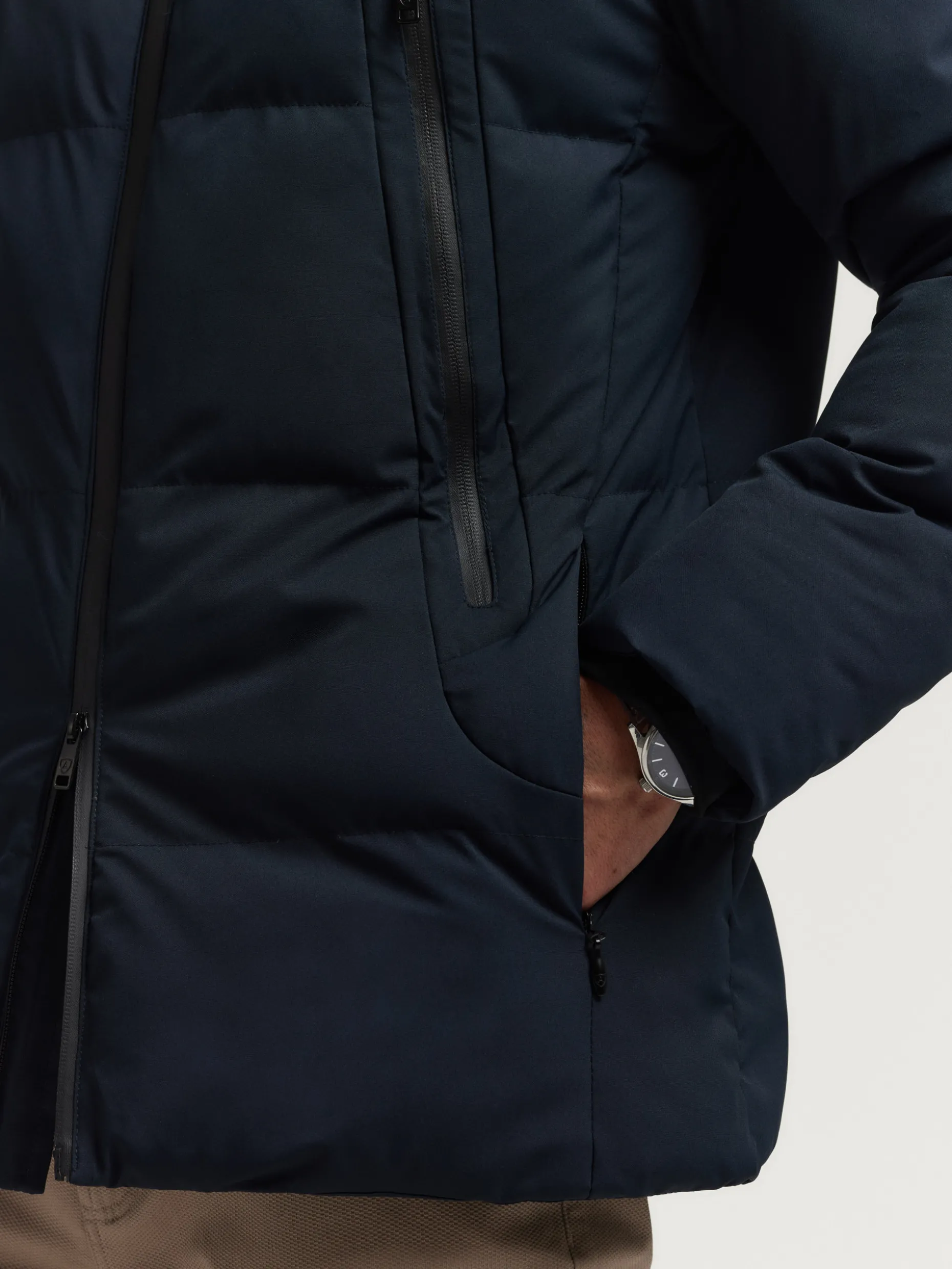 PARKA COMFORT AZUL MARINO