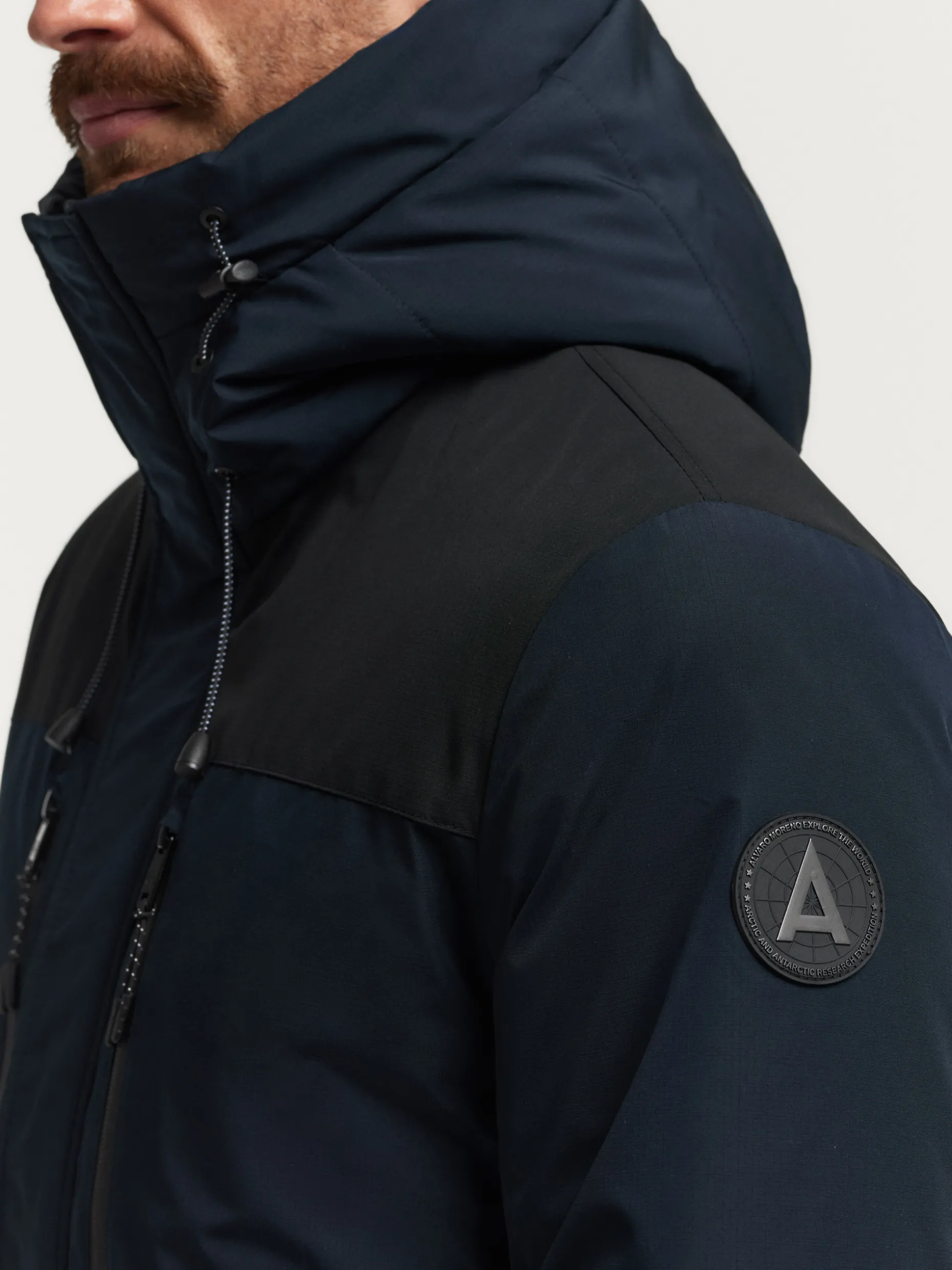 PARKA EXPLORE AZUL MARINO