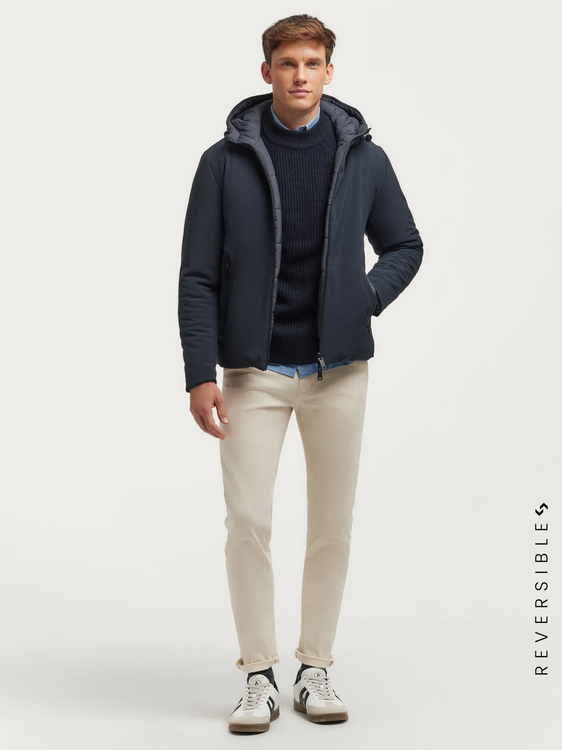 PARKA LEMANS AZUL MARINO
