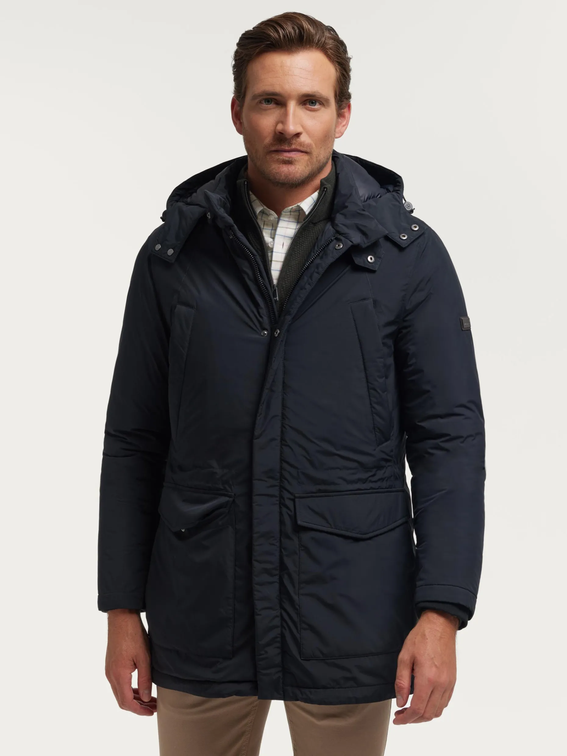 PARKA NEBRASKA AZUL MARINO