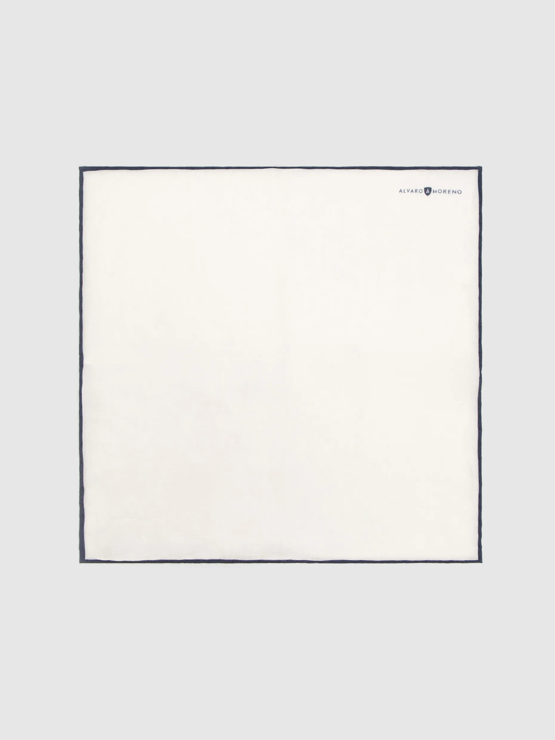PAÑUELO LINO AZUL
