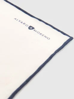 PAÑUELO LINO AZUL
