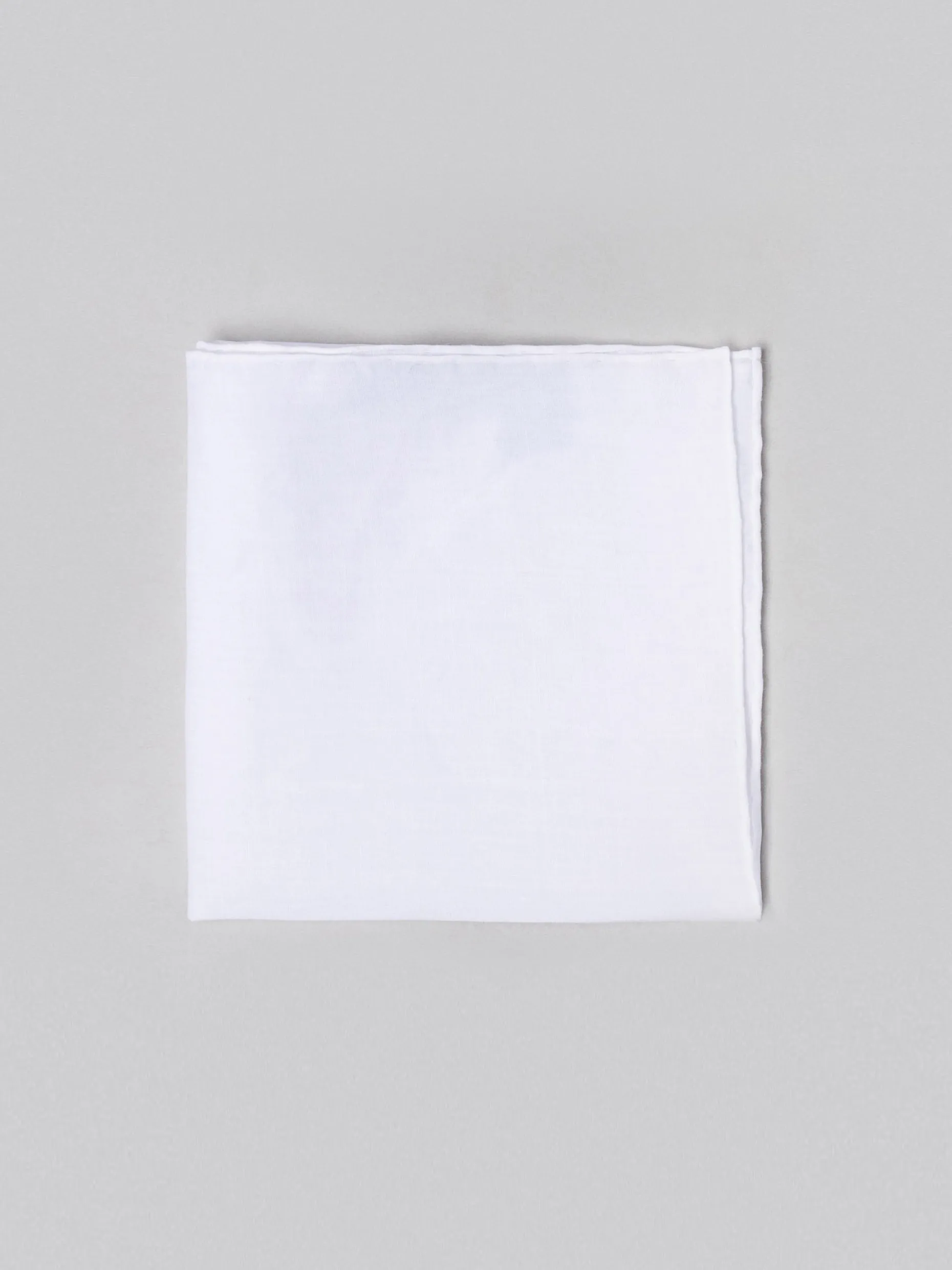 PAÑUELO LINO BLANCO