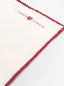 PAÑUELO LINO ROJO