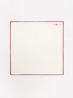 PAÑUELO LINO ROJO
