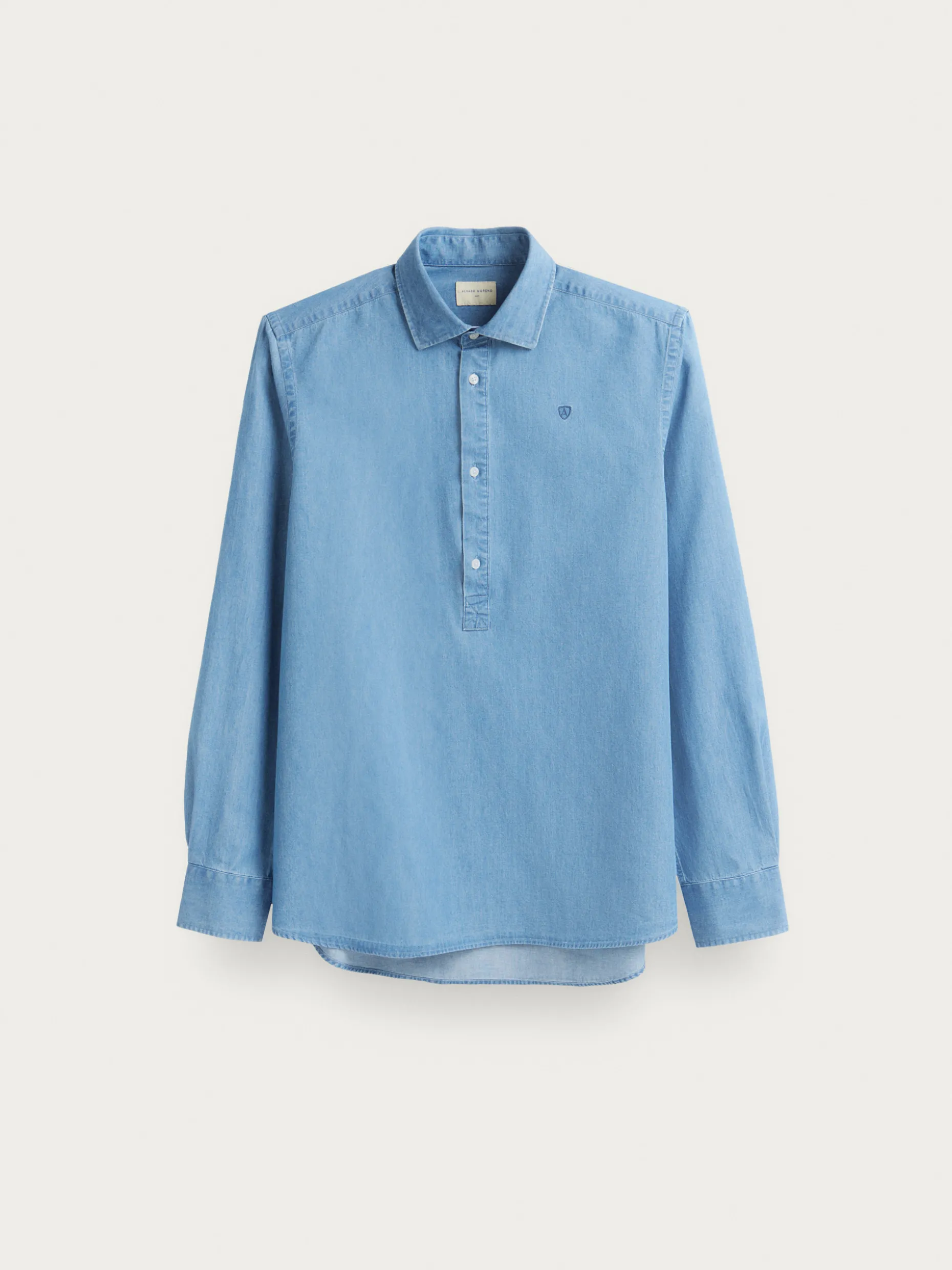 POLERA DENIM AZUL