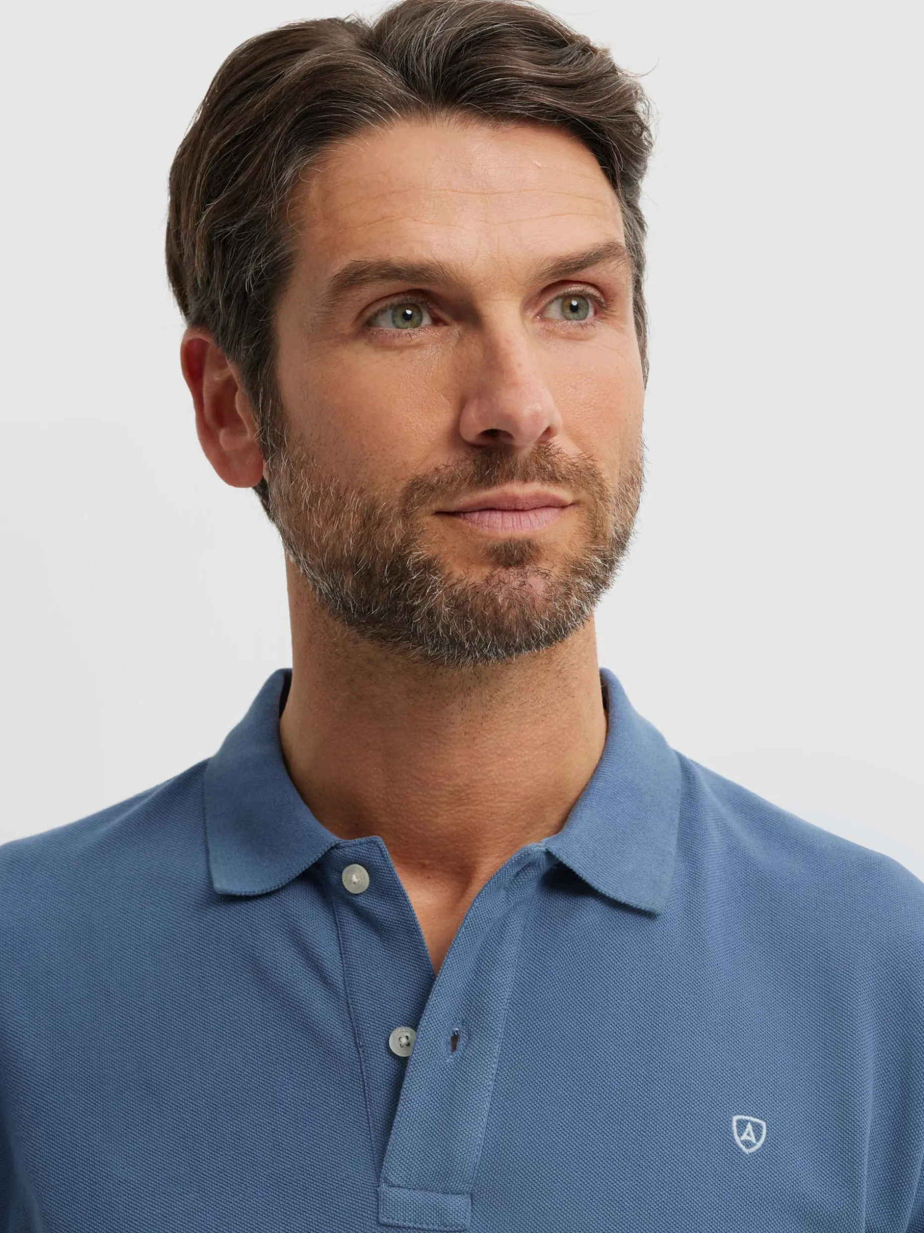 POLO BASIC AZUL