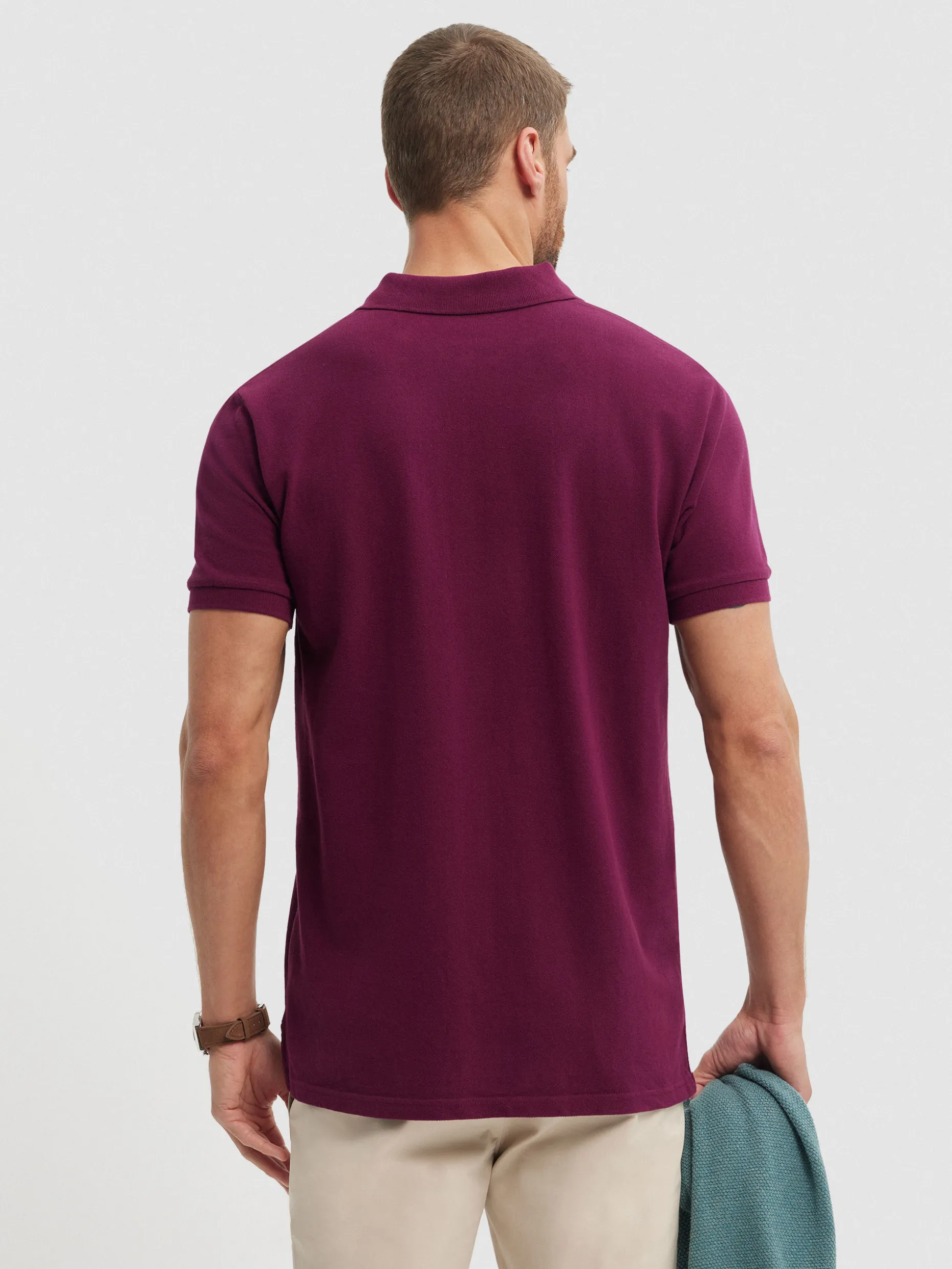 POLO BASIC BURDEOS