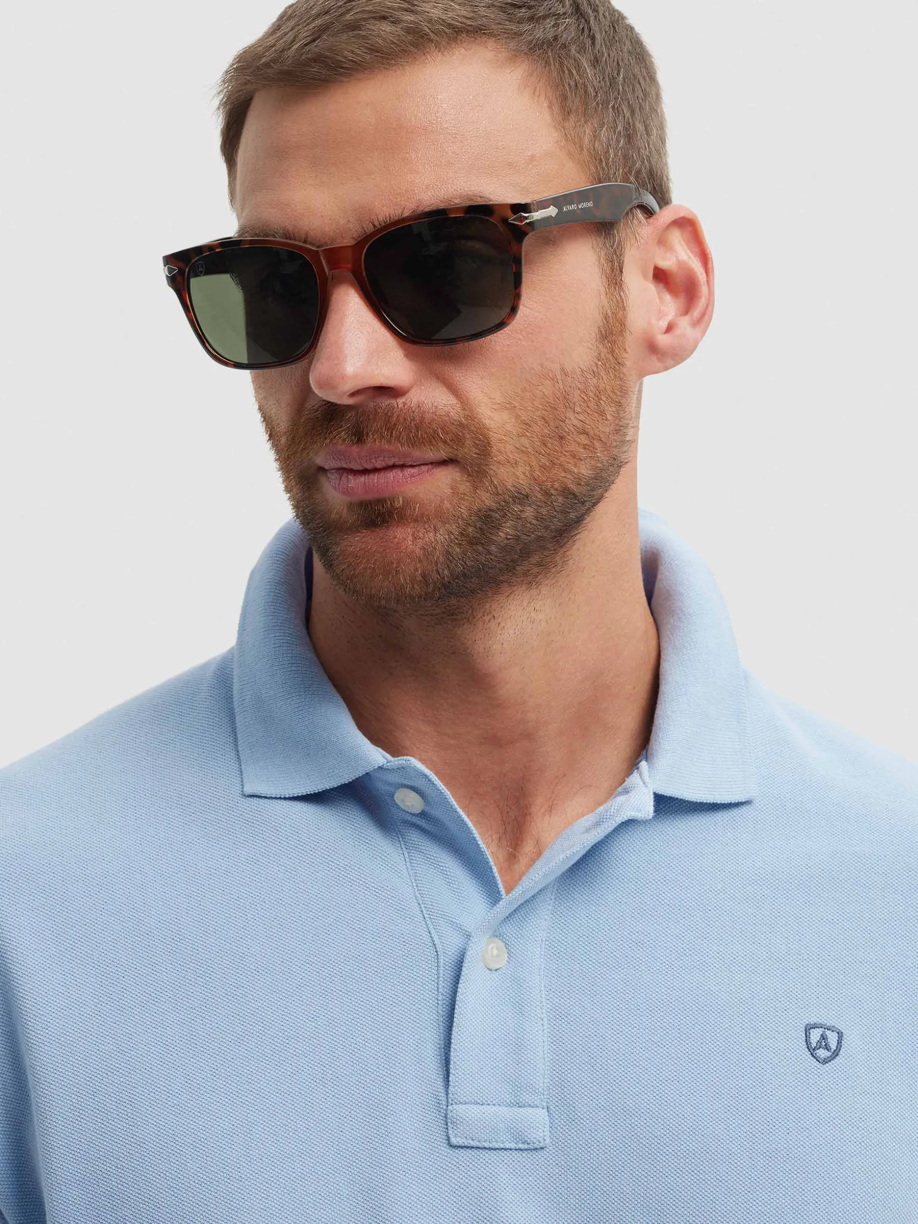 POLO BASIC CELESTE