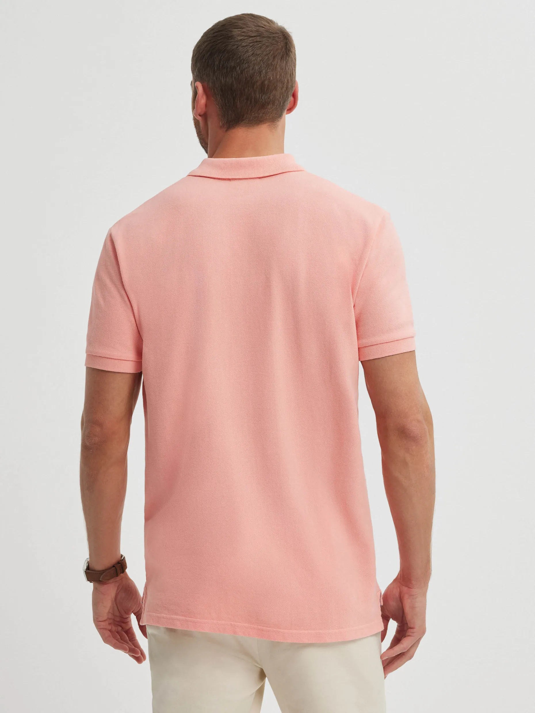 POLO BASIC SALMÓN