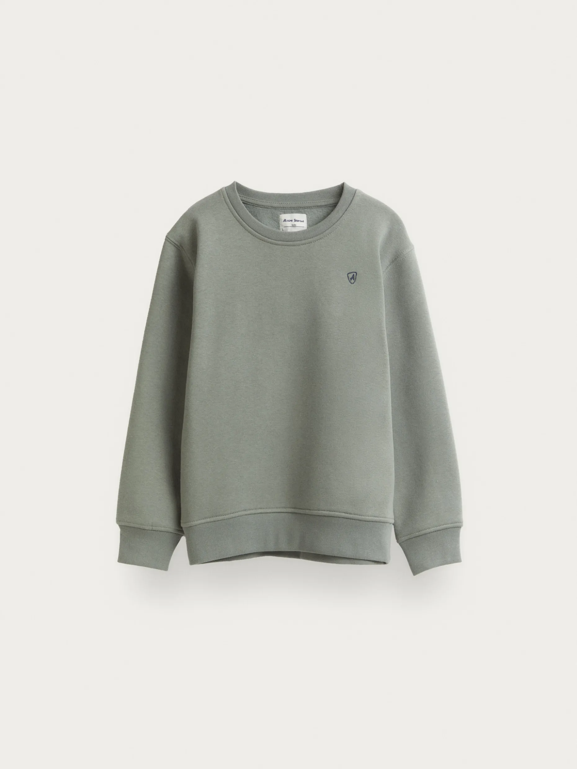 SUDADERA BASICA KIDS VERDE