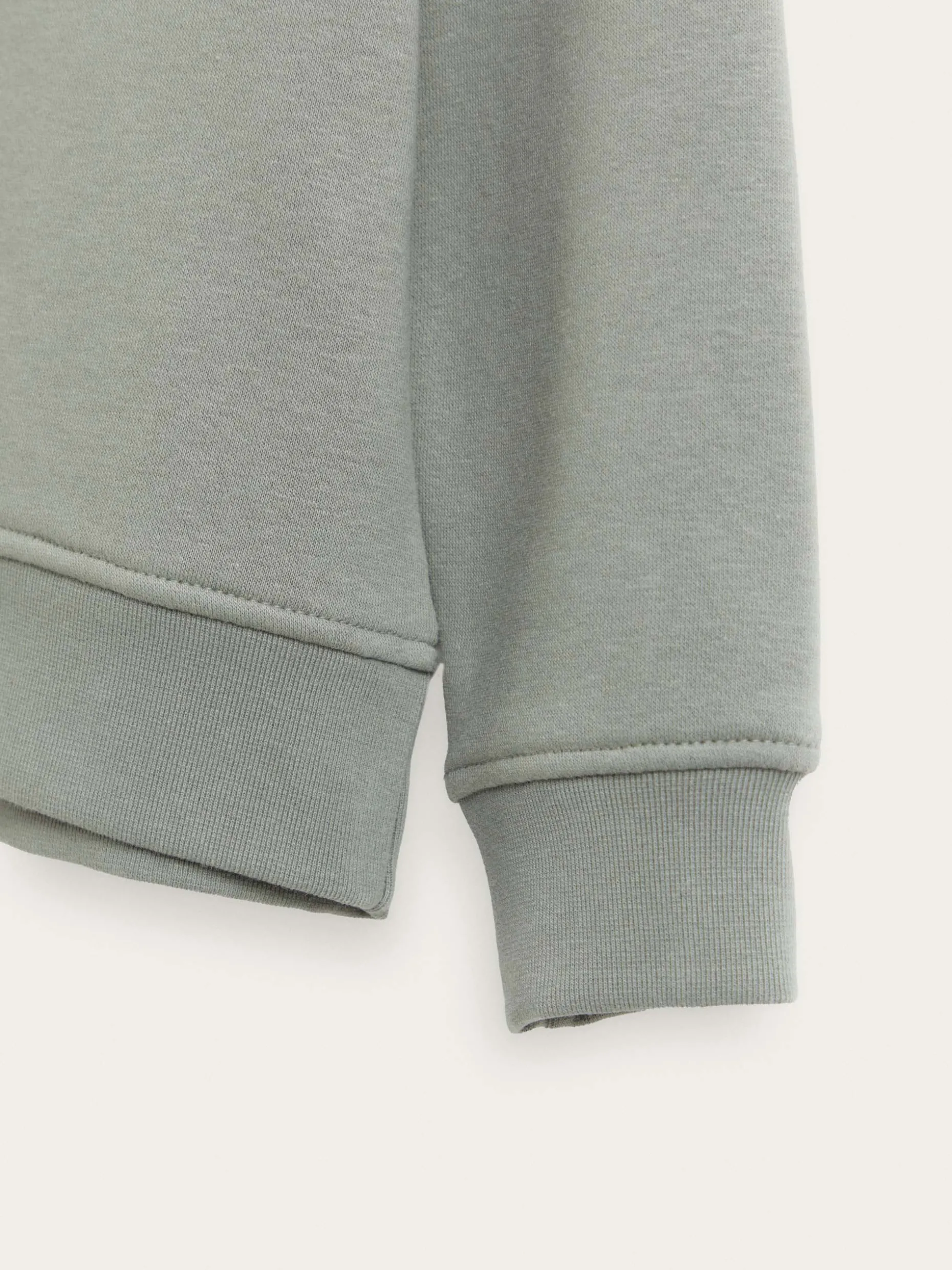 SUDADERA BASICA KIDS VERDE