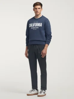 SUDADERA CALIFORNIA AZUL