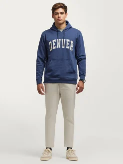 SUDADERA DENVER AZUL