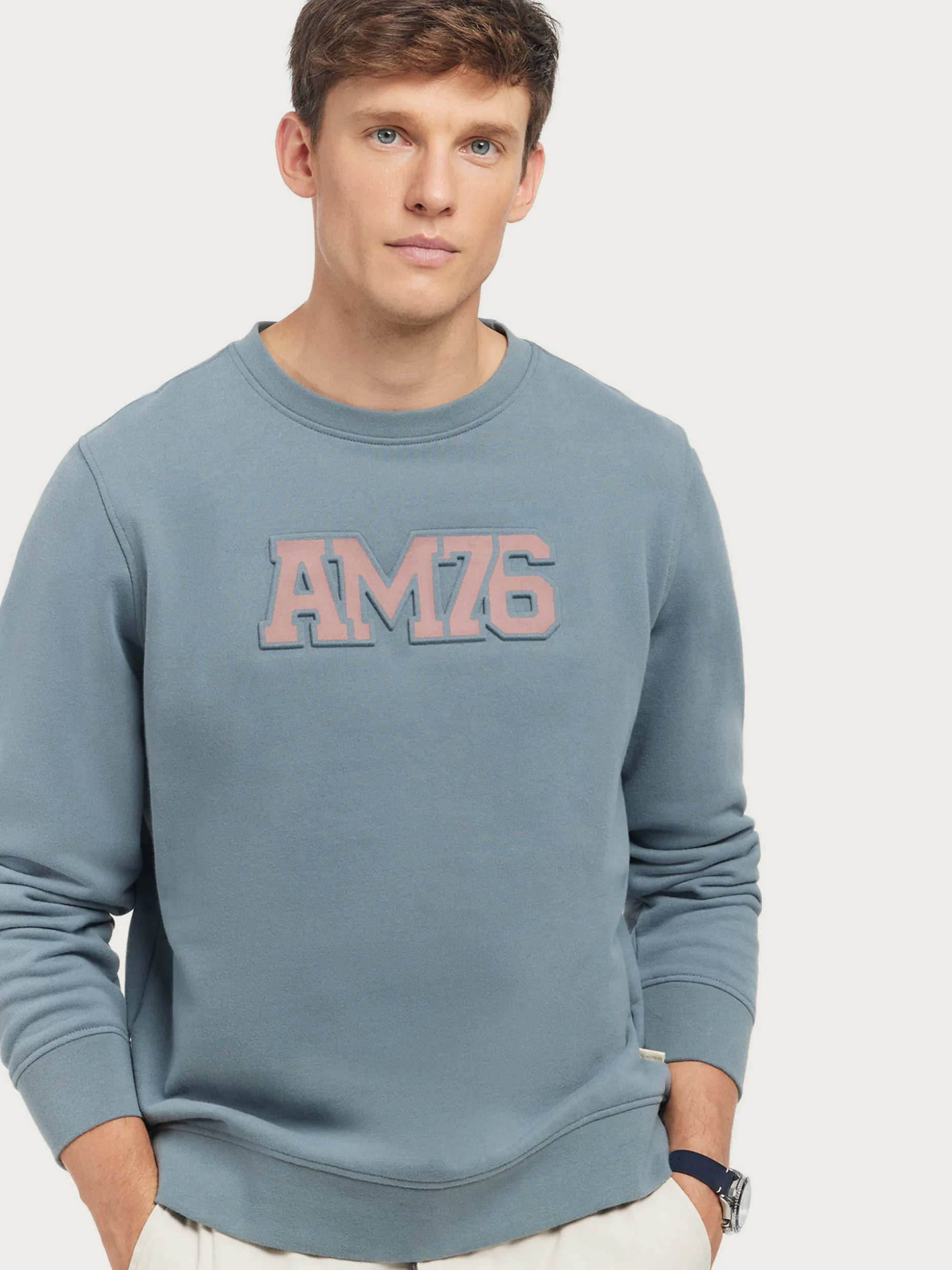 SUDADERA OFFICIAL AZUL