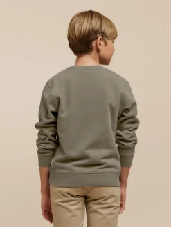 SUDADERA OFFICIAL KIDS VERDE