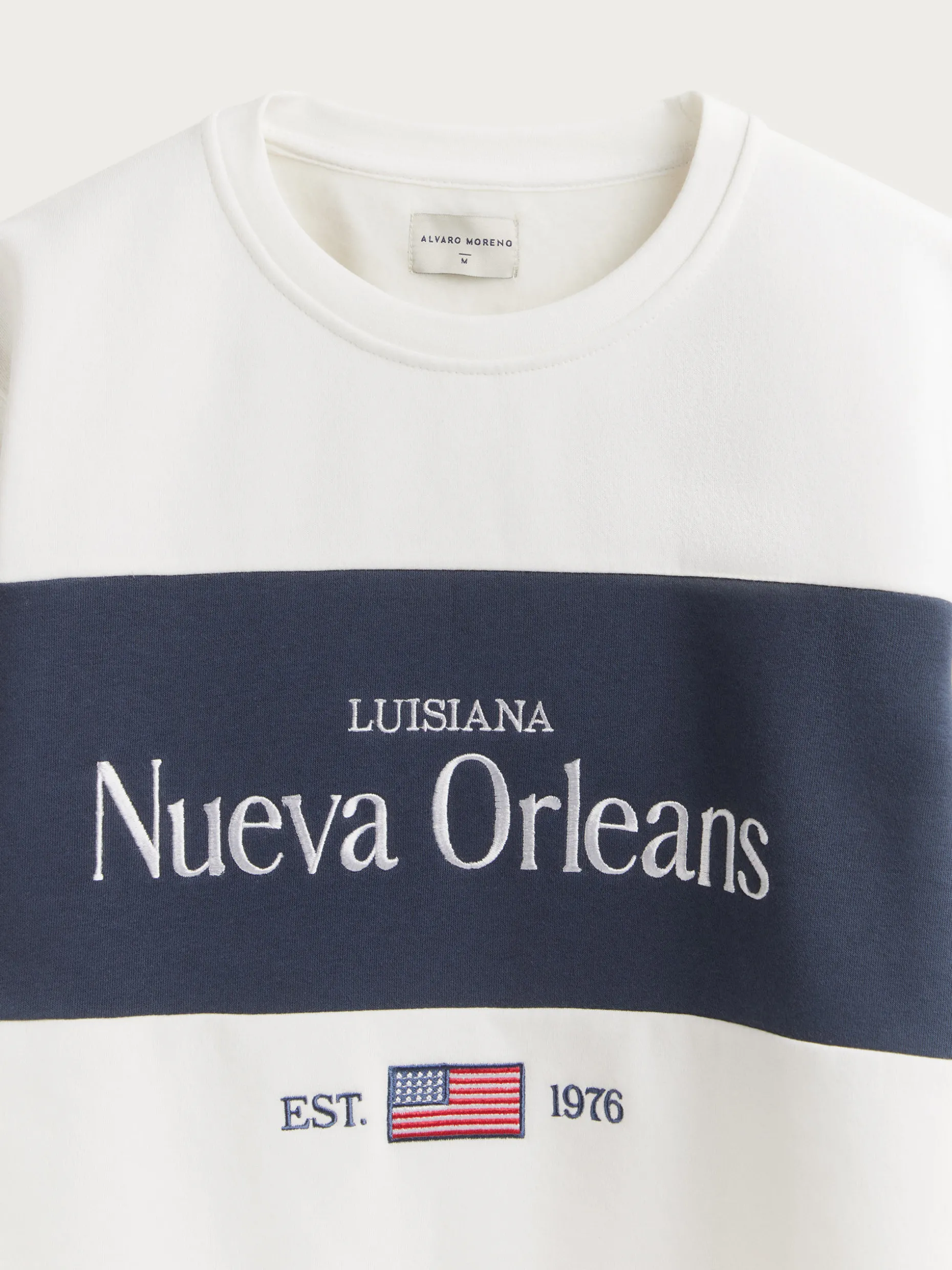 SUDADERA ORLEANS BLANCO