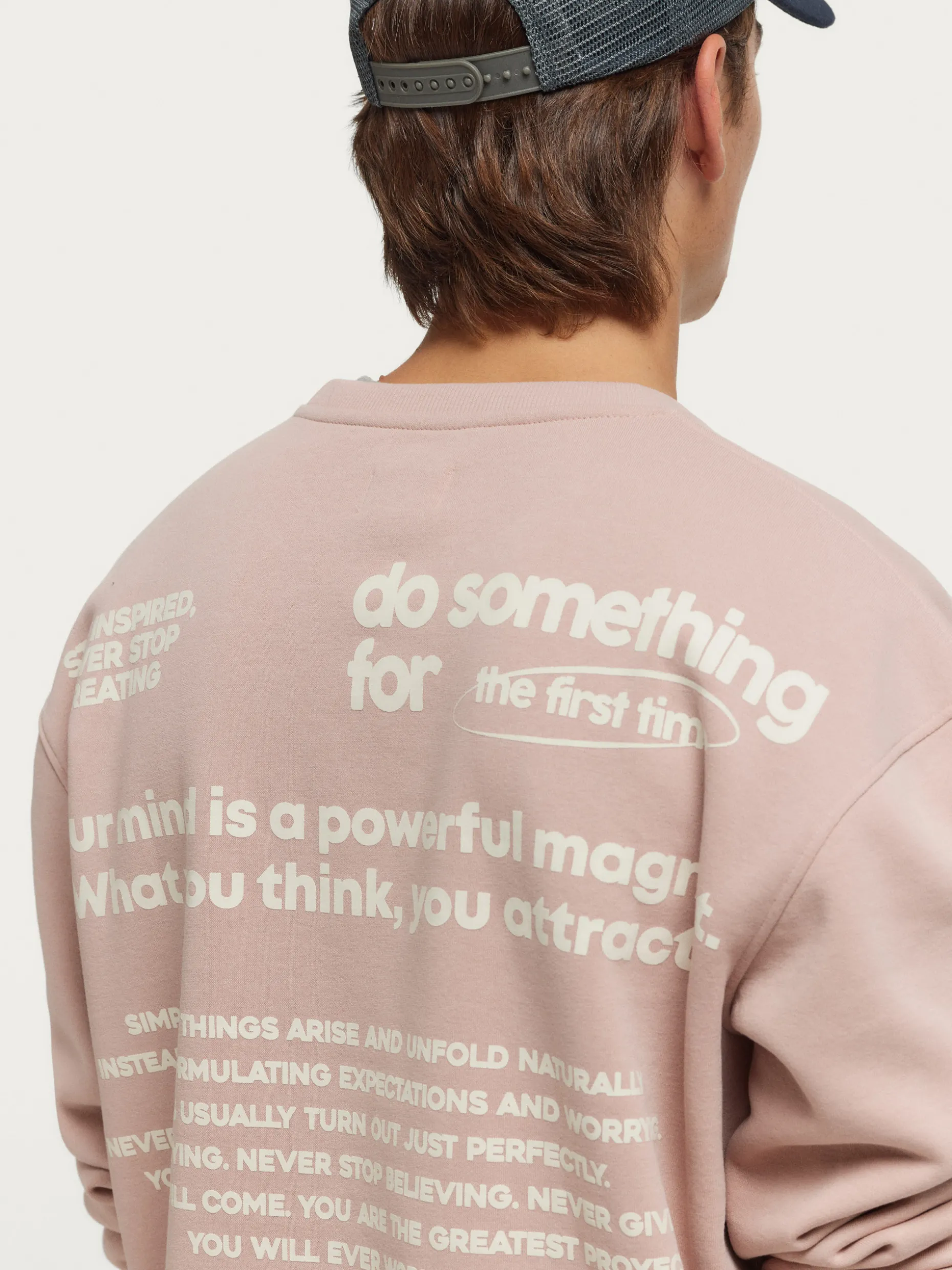 SUDADERA TIME ROSA