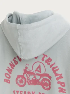 SUDADERA TRIUMPH AZUL