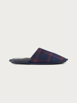 ZAPATILLAS CUADROS AZUL MARINO